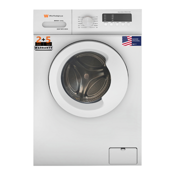 White Westinghouse (Trademark by Electrolux) 10.5 kg Fully Automatic Front Load with In-built Heater White (HDF1050)